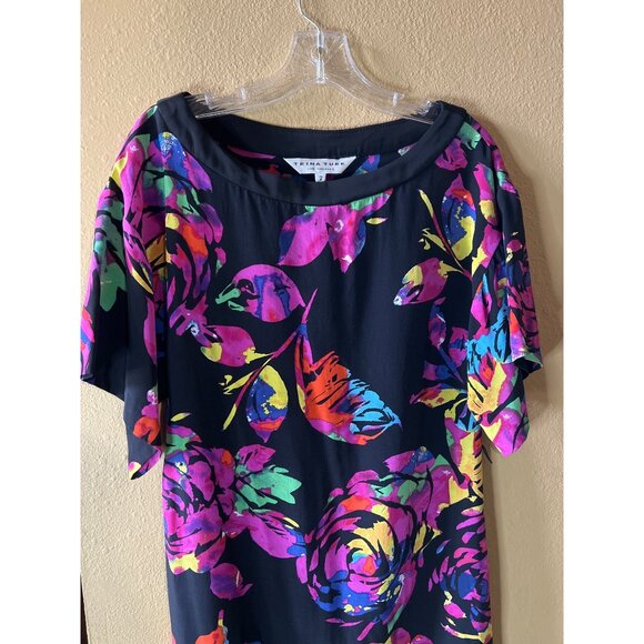 Silk Trina Turk Dress - Picture 3 of 6